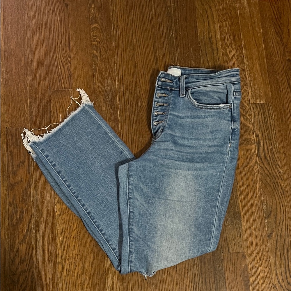 Women's Vervet Blue Cropped Jeans